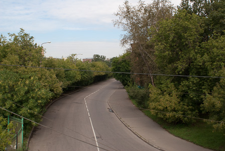 Turn with various curves and lines